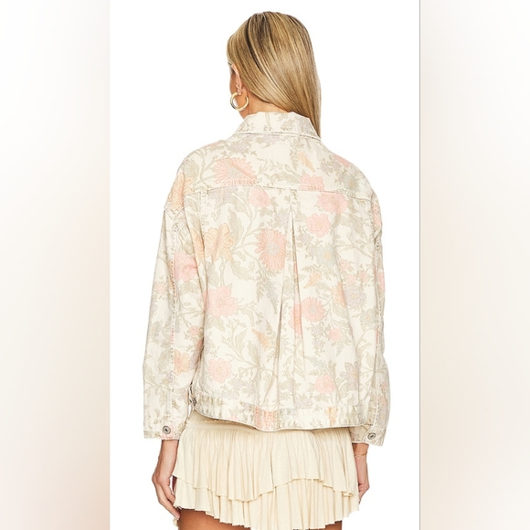 NEW Opal Swing Printed Denim in Ivory Combo - Picture 3 of 11